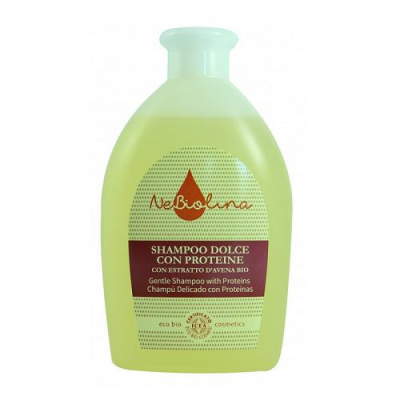 NEbioLINA Delikatny szampon z proteinami certyfikowany 500 ml