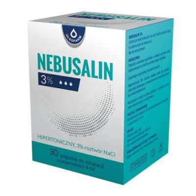 Nebusalin 3% roztwór do inhalacji, 30 ampułek x 4 ml OLEOFARM