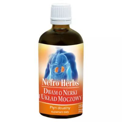 NEFRO HERBS Dbam o nerki i układ moczowy płyn doustny, 100 ml