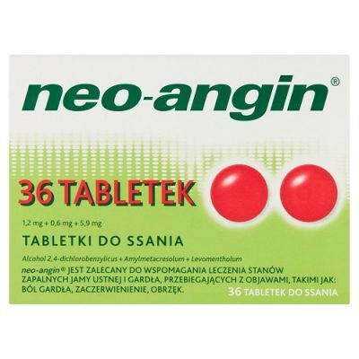 NEO-ANGIN 36 tabletki do ssania
