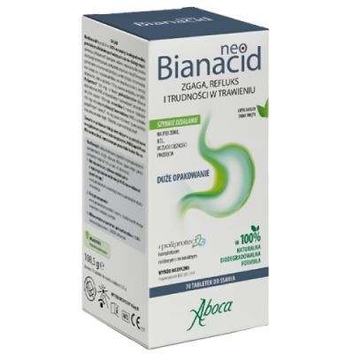 NeoBianacid Zgaga, refluks i trudności w trawieniu, 70 tabl. do ssania