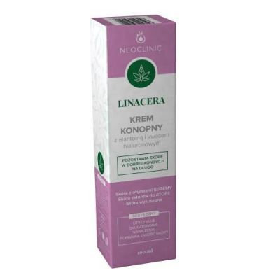 Neoclinic Linacera Krem konopny z alantoiną i kwasem hialuronowym, 100 ml