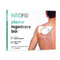 Neofir Plaster łagodzący ból z efektem rozgrzewającym 8 x 13 cm, 5 szt.