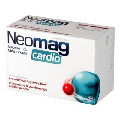 NEOMAG CARDIO 50 tabletek, stres, serce