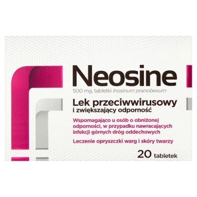 Neosine 500 mg, 20 tabletek powlekanych