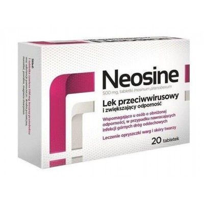 Neosine 500 mg, 20 tabletek powlekanych