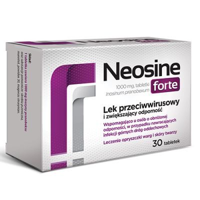 NEOSINE FORTE 1 g 30 tabletek lek przeciwwirusowy, odporność