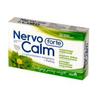 NervoCalm Forte, 20 tabletek powlekanych KRÓTKA DATA 31.01.2025