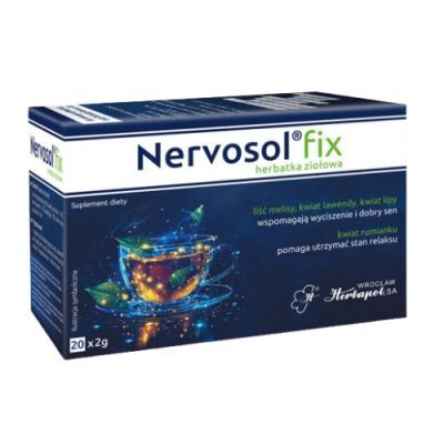 Nervosol Fix Herbatka ziołowa, 20 sasz.