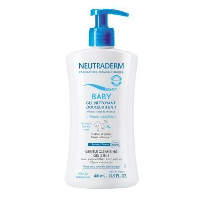 NEUTRADERM BABY Łagodny żel myjący 3w1, 400ml   KRÓTKA DATA  31.10.2024