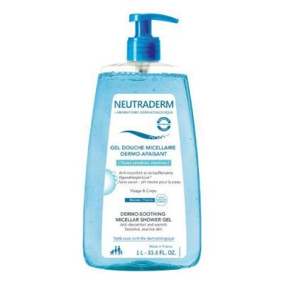 NEUTRADERM Dermo-łagodzący micelarny żel pod prysznic, 1L KRÓTKA DATA 30.06.2026