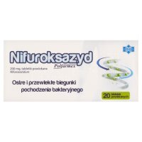 NIFUROKSAZYD POLFARMEX 200 mg  20 tabletek