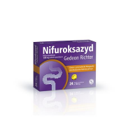 NIFUROKSAZYD RICHTER 100 mg 24 tabletki