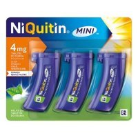 NiQuitin Mini Tabletki do ssania 4 mg, 60 sztuk