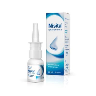 NISITA Spray do nosa, 20ml KRÓTKA DATA 31.08.2026