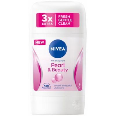 NIVEA Antyperspirant damski w sztyfcie Pearl & Beauty, 50ml