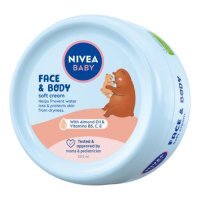 NIVEA Baby Krem pielęgnacyjny do twarzy i ciała dla dzieci, 200ml