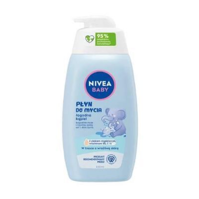 NIVEA Baby Płyn do mycia Łagodna kąpiel, 450ml