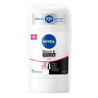 Nivea Black&amp;White Invisible Clear Antyperspirant w sztyfcie dla kobiet, 50 ml