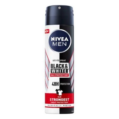 NIVEA MEN Black&White Max Protection Antyperspirant dla mężczyzn, 150ml