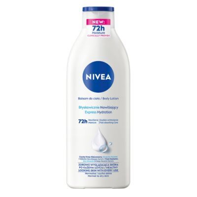 NIVEA Błyskawicznie nawilżający balsam do ciała, 400 ml