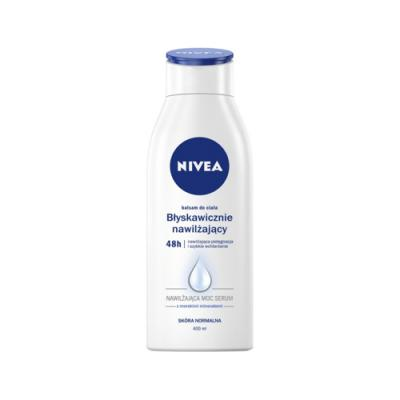 NIVEA Błyskawicznie nawilżający balsam do ciała, 400 ml