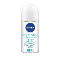 NIVEA Brightening Happy Shave Dezodorant roll on, 50 ml