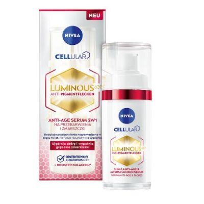 NIVEA Cellular Luminous630 2w1 Serum na zmarszczki i przebarwienia, 30ml