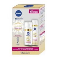 NIVEA Cellular Luminous630 Zestaw Krem do twarzy na dzień SPF50, 40ml + Zaawansowane serum na przebarwienia, 30ml