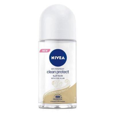 Nivea Clean Protect Antyperspirant w kulce dla kobiet roll on, 50 ml