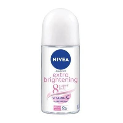 NIVEA Extra Brightening roll-on Antyperspirant w kulce dla kobiet, 50ml