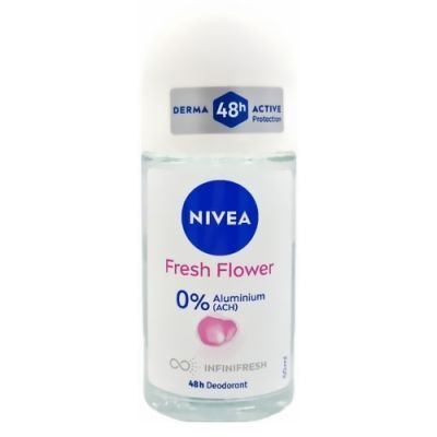 Nivea Fresh Flower Dezodorant Roll-on, 50 ml