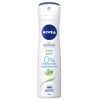 Nivea Fresh Pure 0% Dezodorant w sprayu, 150 ml