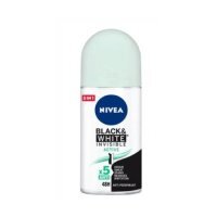 NIVEA Invisible Black&amp;White Active Women Antyperspirant Roll-on, 50ml