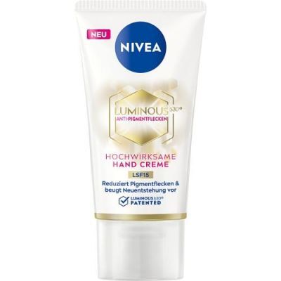 NIVEA Luminous630° Krem do rąk przeciw przebarwieniom, 50ml