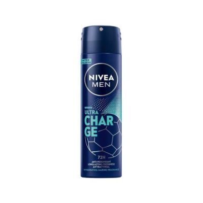 NIVEA MEN Antyperspirant w sprayu Ultra Charge, 150ml