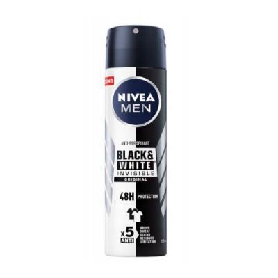 Nivea Men Black&White Invisible Antyperspirant, 150 ml