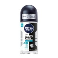 NIVEA MEN Black&amp;White Invisible Fresh Antyperspirant roll on, 50ml