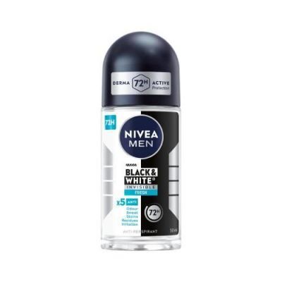 Nivea Men Black&White Invisible Fresh antyperspirant w kulce, 50ml