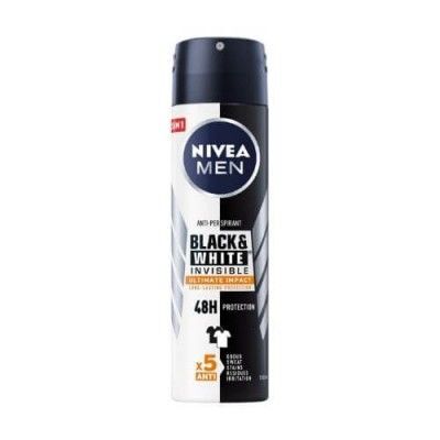 NIVEA MEN Black & White Invisible Ultimate Impact Antyperspirant, 150 ml