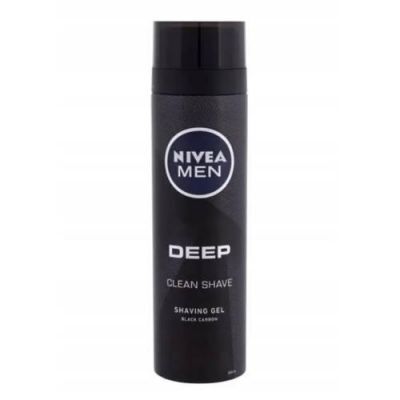 NIVEA MEN Deep Clean Shave Żel do golenia, 200ml