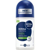 Nivea Men Derma Control Sensitive Antyperspirant Roll-On, 50 ml