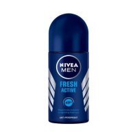 NIVEA MEN Fresh Active roll-on Antyperspirant w kulce dla mężczyzn, 50ml