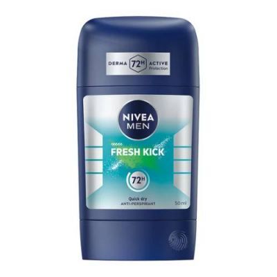 Nivea Men Fresh Kick Antyperspirant w sztyfcie dla mężczyzn, 50 ml