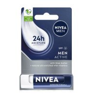 NIVEA MEN Pomadka do ust ACTIVE SPF 15, 4,8 g