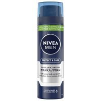 NIVEA MEN Protect &amp; Care Pianka do golenia, 200 ml