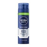 NIVEA MEN Protect &amp; Care Pianka do golenia z aloesem, 200ml