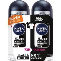 NIVEA MEN Roll-on BLACK&amp;WHITE Invisible Original, 2 x 50 ml