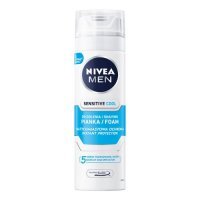 NIVEA Men Sensitive Cool Chłodząca pianka do golenia dla mężczyzn, 200ml