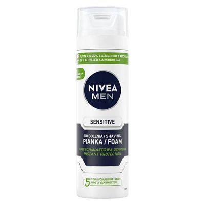 NIVEA MEN Sensitive Pianka do golenia, 200 ml